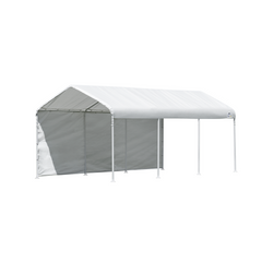 2-In-1 Shelterlogic Supermax Canopy 10 x 20 Ft. And Enclosure Kit