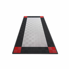 Swisstrax Single Car Garage Floor Mat In Ribtrax Pro Tiles