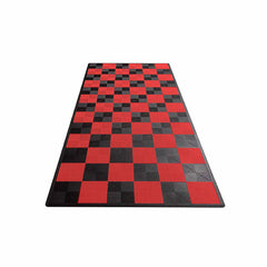 Swisstrax Single Car Garage Floor Mat In Ribtrax Pro Tiles