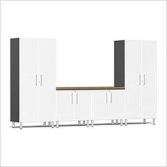 Ulti-MATE Garage 2.0 Series 5-Piece Garage Storage System With Extra-Wide Base Cabinets (Free Led Lights)