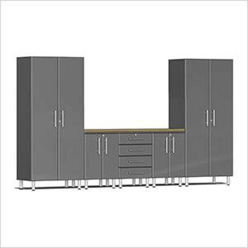 Ulti-MATE Garage 2.0 Series 6-Piece Garage Storage System With 2X Base Cabinets And 1X 4-Drawer Base Cabinet (Free Led Lights)