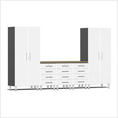 Ulti-MATE Garage 2.0 Series 6-Piece Garage Storage System With 3X 4-Drawer Base Cabinets (Free Led Lights)