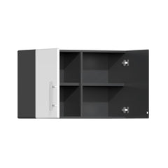 Ulti-MATE Garage 2.0 Series 6-Piece Workstation Garage Storage System With 4-Drawer Base Cabinets And Extra-Wide Garage Wall Cabinets (Free Led Lights)