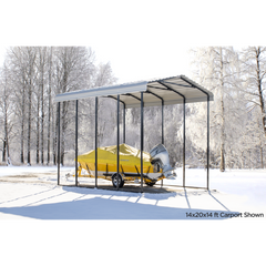 Arrow 14 x 20 x 14 Ft. Carport