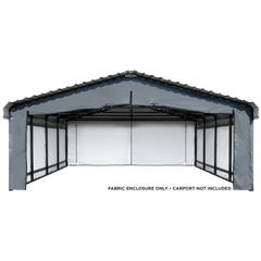 Arrow Carport 20 x 20 Ft. Enclosure Kit