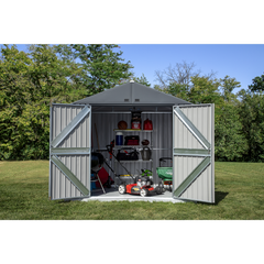 Arrow Elite Steel Shed 8 x 6 Ft. In Anthracite