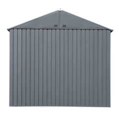 Arrow Elite Steel Shed 8 x 6 Ft. In Anthracite