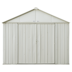 Arrow Ezee Steel Shed Galvanized Extra High 10 x 8 Ft. In Gable