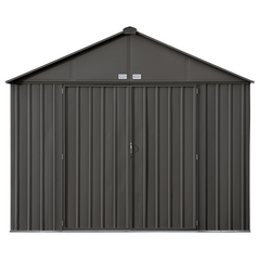 Arrow Ezee Steel Shed Galvanized Extra High 10 x 8 Ft. In Gable