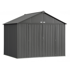 Arrow Ezee Steel Shed Galvanized Extra High 10 x 8 Ft. In Gable