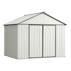 Arrow Ezee Steel Shed Galvanized Extra High 10 x 8 Ft. In Gable