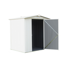 Arrow Ezee Steel Shed Galvanized Low 6 x 5 Ft. In Gable