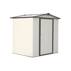 Arrow Ezee Steel Shed Galvanized Low 6 x 5 Ft. In Gable