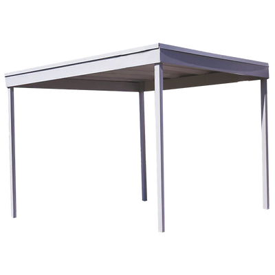 Arrow Freestanding Carport/Patio Cover In Eggshell