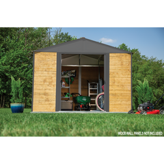 Arrow Ironwood Steel Hybrid Galvanized Shed Kit