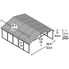 Arrow Steel Carport