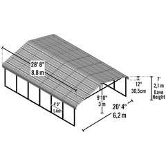 Arrow Steel Carport