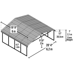 Arrow Steel Carport