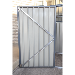 Arrow Storboss Horizontal Shed 6 x 3 Ft. In Charcoal