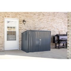 Arrow Storboss Horizontal Shed 6 x 3 Ft. In Charcoal