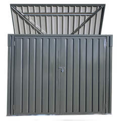 Arrow Storboss Horizontal Shed 6 x 3 Ft. In Charcoal