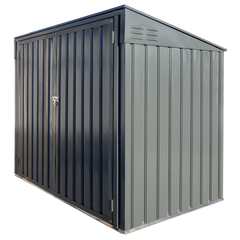 Arrow Storboss Horizontal Shed 6 x 3 Ft. In Charcoal