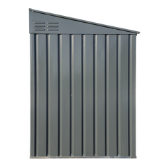 Arrow Storboss Horizontal Shed 6 x 3 Ft. In Charcoal