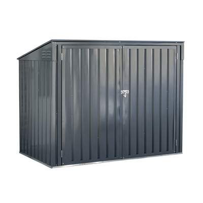 Arrow Storboss Horizontal Shed 6 x 3 Ft. In Charcoal