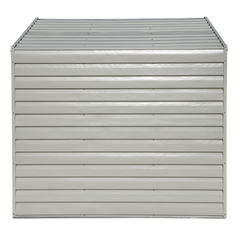 Arrow Yardsaver Steel Shed Pent Roof In Eggshell