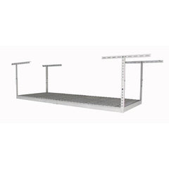 MonsterRAX 3' x 8' Overhead Garage Storage Rack With 8 Hooks