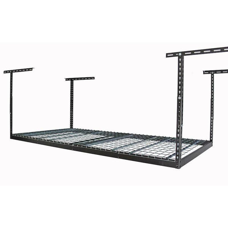 MonsterRAX 4' x 8' Overhead Garage Storage Rack Twin Pack With 18 Hooks