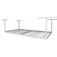 MonsterRAX 4' x 8' Overhead Garage Storage Rack Twin Pack With 18 Hooks