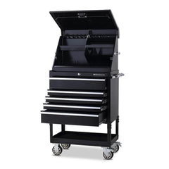 Montezuma 30" x 15" Steel Triangle Tool Box And 30" 5-Drawer Utility Cart Combo