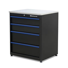 Montezuma 30.5 x 24" 4-Drawer Garage Base Cabinet