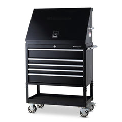 Montezuma 36" x 17" Steel Triangle Tool Box And 36" 5-Drawer Utility Cart Combo