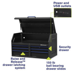 Montezuma 46"X 24"  6-Drawer Steel Tool Chest