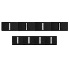 Newage Products Bold 3.0 Series 8-Piece Wall Storage System (4X 24", 4X 36")