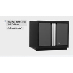 Newage Products Bold 3.0 Series Grey 24" Wall Cabinet