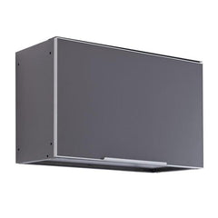 Newage Products Outdoor Kitchen Cabinets Aluminum Slate Grey Glass Wall Cabinet