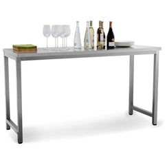 Newage Products Outdoor Kitchen Cabinets Stainless Steel 64" Prep Table