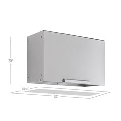 Newage Products Outdoor Kitchen Cabinets Stainless Steel Wall Cabinet