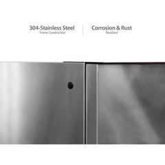 Newage Products Outdoor Kitchen Cabinets Stainless Steel Wall Cabinet