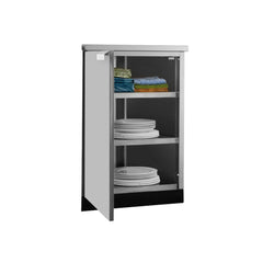 Newage Products Outdoor Kitchen Cabinets Stainless Steel (X2) 45° Corner Cabinet