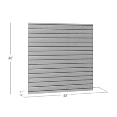 Newage Products Pro 3.0 Series 16 Sq. Ft. Steel Slatwall