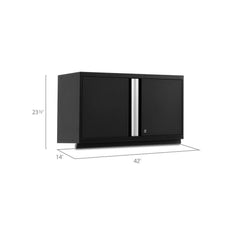 Newage Products Pro 3.0 Series 42" Extra-Wide Wall Cabinets