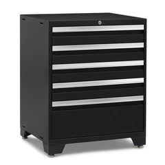 Newage Products Pro 3.0 Series Black 28" 5-Drawer Tool Cabinet