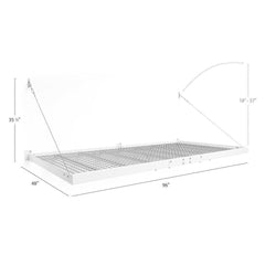 Newage Products Pro 3.0 Series Garage Shelves (2Ft. x 8Ft. + 4Ft. x 8Ft.)