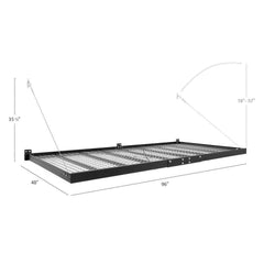 Newage Products Pro 3.0 Series Garage Shelves (2Ft. x 8Ft. + 4Ft. x 8Ft.)