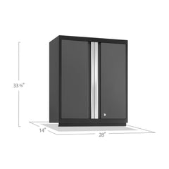 Newage Products Pro 3.0 Series Grey Tall Wall Cabinet