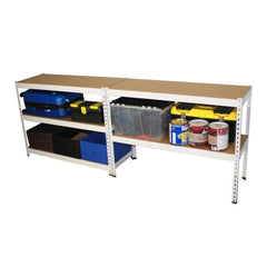 Saferacks 18" x 48" X72" Garage Shelves